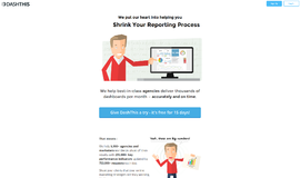 DashThis Data Visualization App