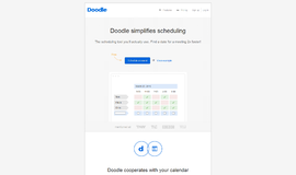 Doodle Scheduling App