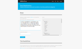 Text Classification API Sales Intelligence App