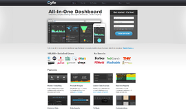 Cyfe Data Visualization App