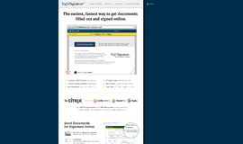 RightSignature E-Signature App